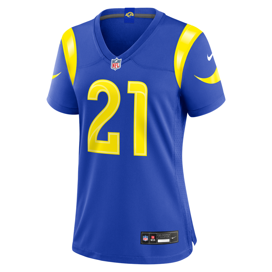 Cam Lampkin Los Angeles Rams Nike Women's Team Game Jersey - Royal
