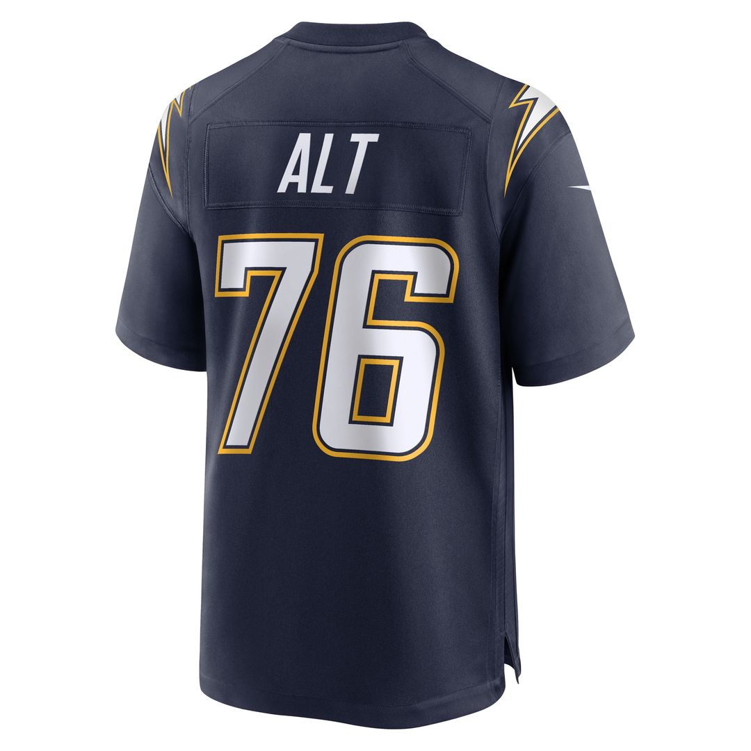 Joe Alt Los Angeles Chargers Nike  Player Game Jersey - Powder Blue