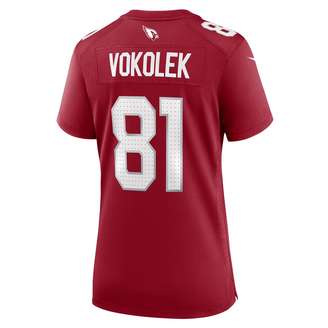 Travis Vokolek Arizona Cardinals Nike Women's  Game Jersey -  Cardinal