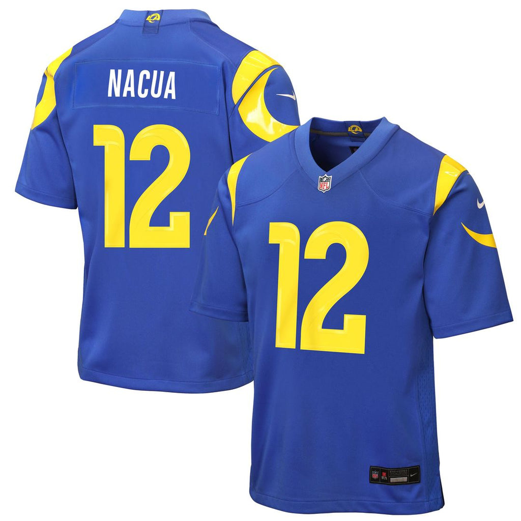 Puka Nacua Los Angeles Rams Nike Youth Game Jersey - Royal