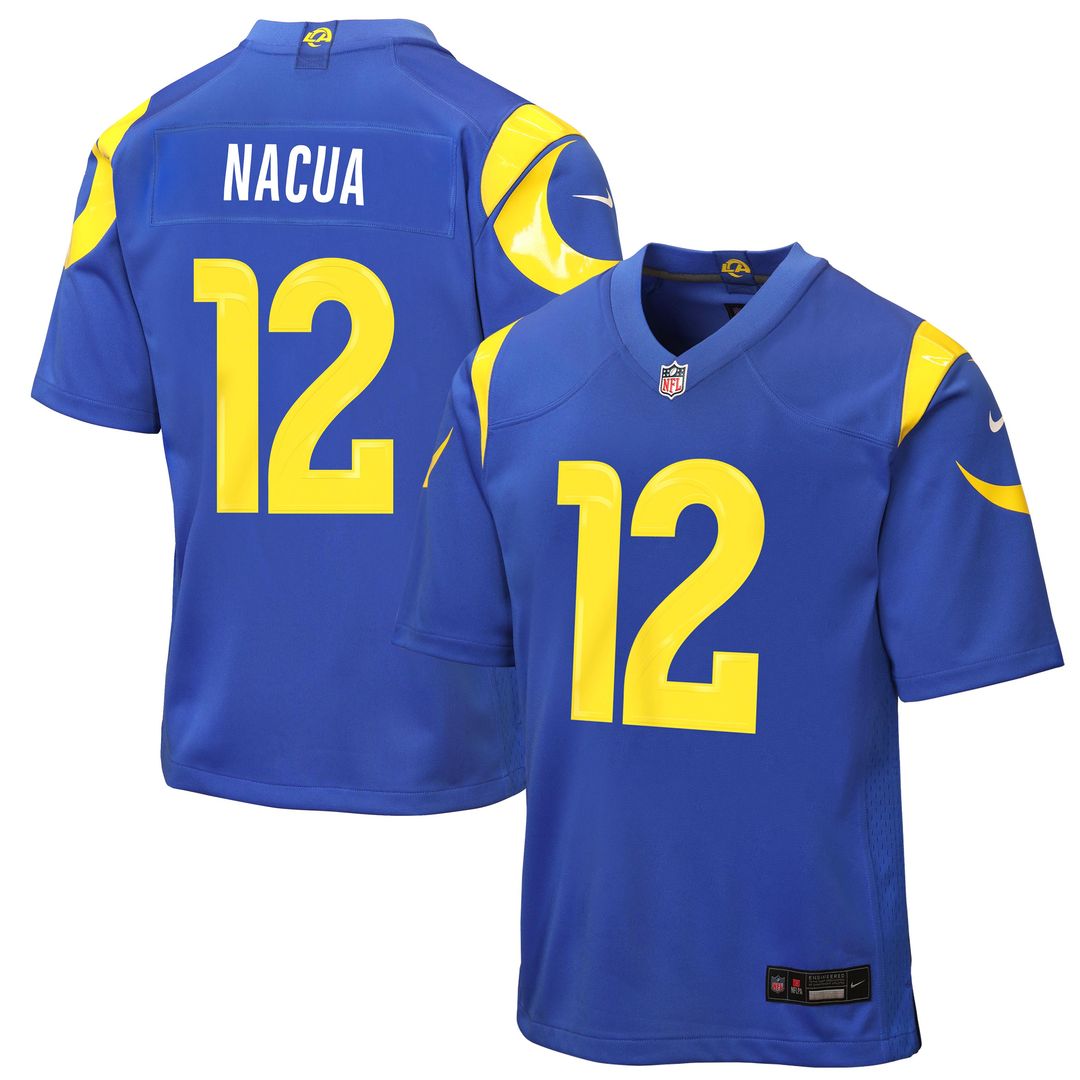 Puka Nacua Los Angeles Rams Nike Youth Game Jersey - Royal