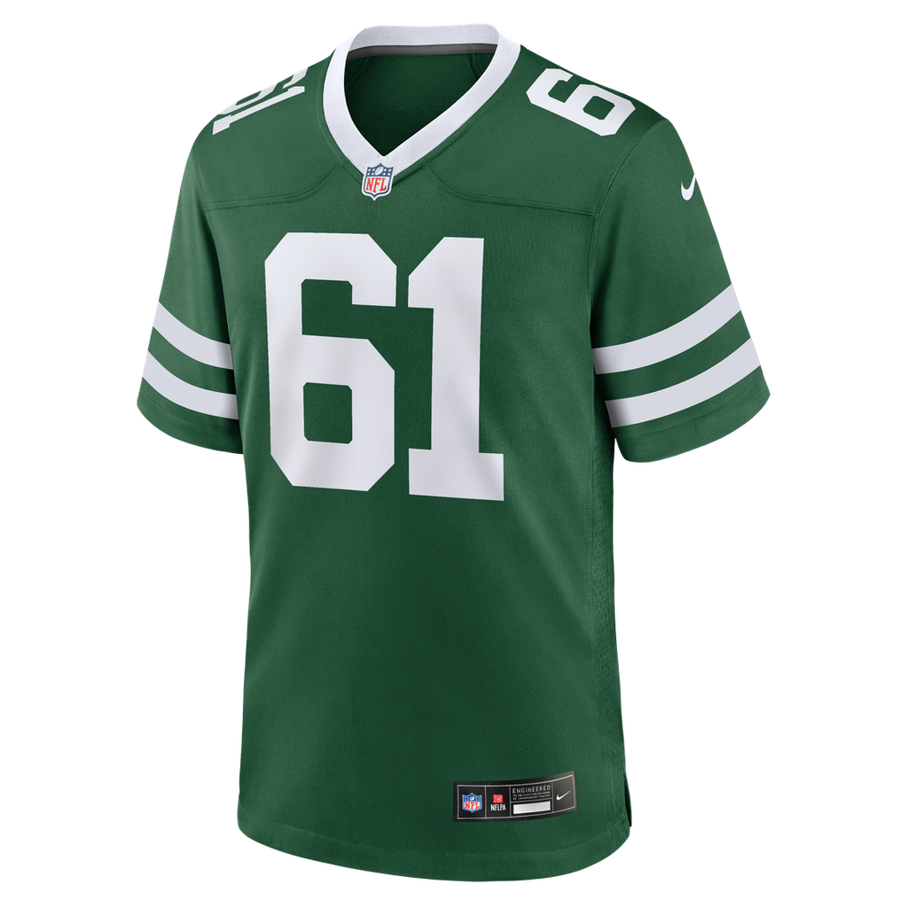 Max Mitchell New York Jets Nike Team Game Jersey - Legacy Green