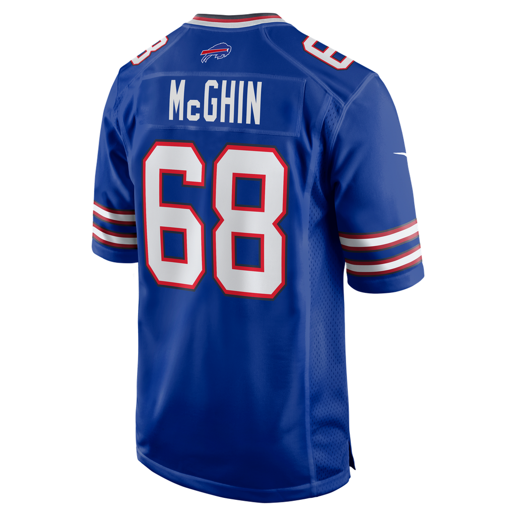Garrett McGhin Buffalo Bills Nike Team Game Jersey - Royal