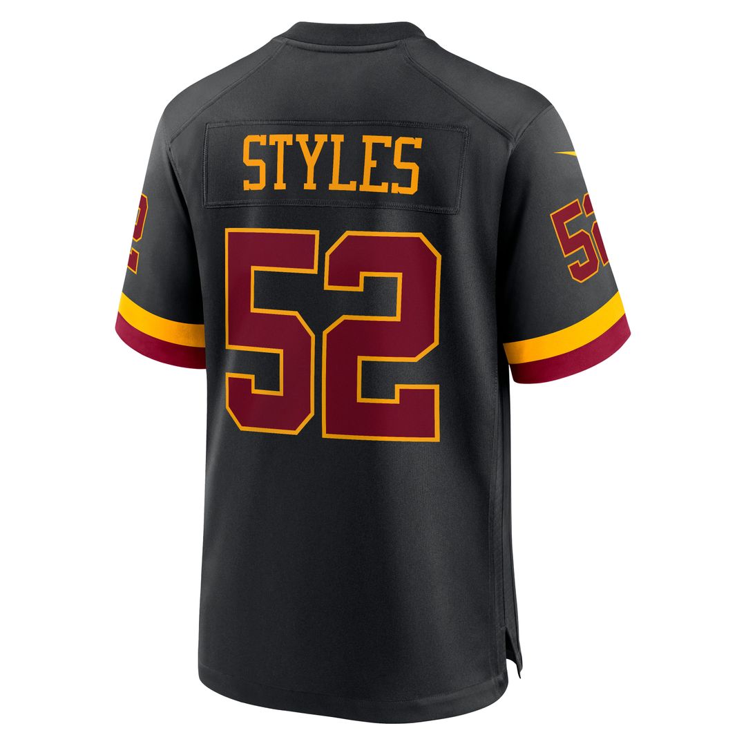 Sonny Styles Washington Commanders Nike Game Player Jersey - Black