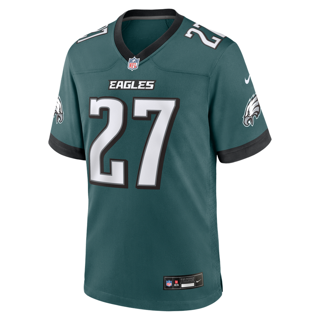 Quinyon Mitchell Philadelphia Eagles Nike Team Game Jersey -  Midnight Green