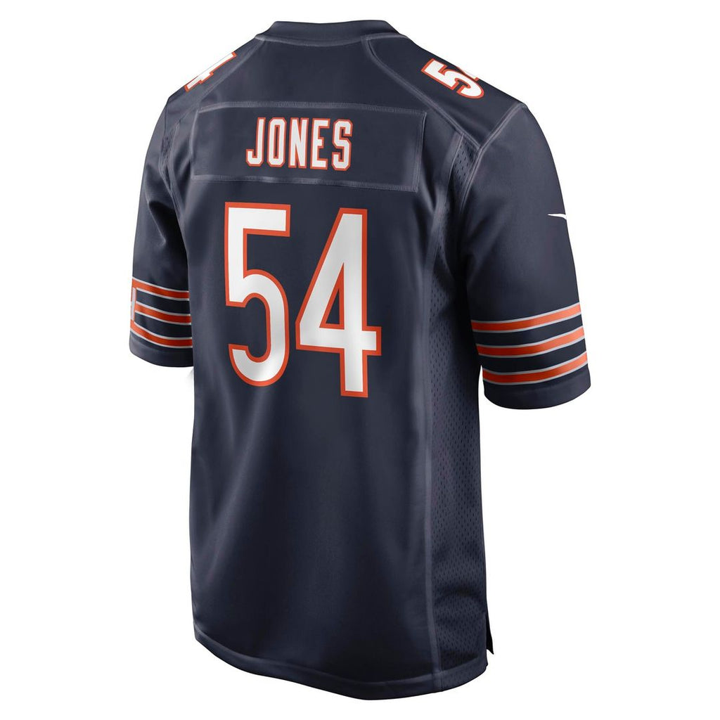 Logan Jones Chicago Bears Nike Team Game Jersey - Navy