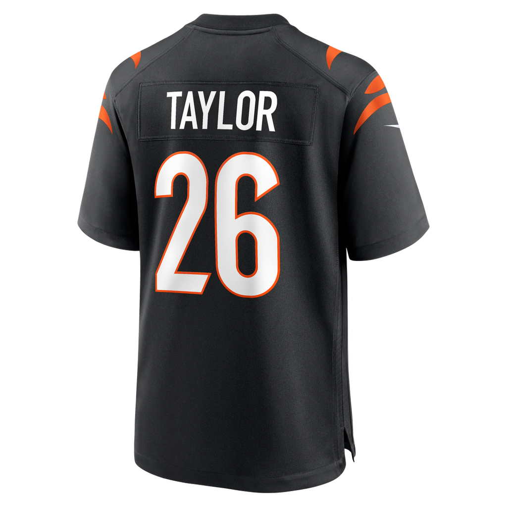 Ja'Sir Taylor Cincinnati Bengals Nike Team Game Jersey -  Black