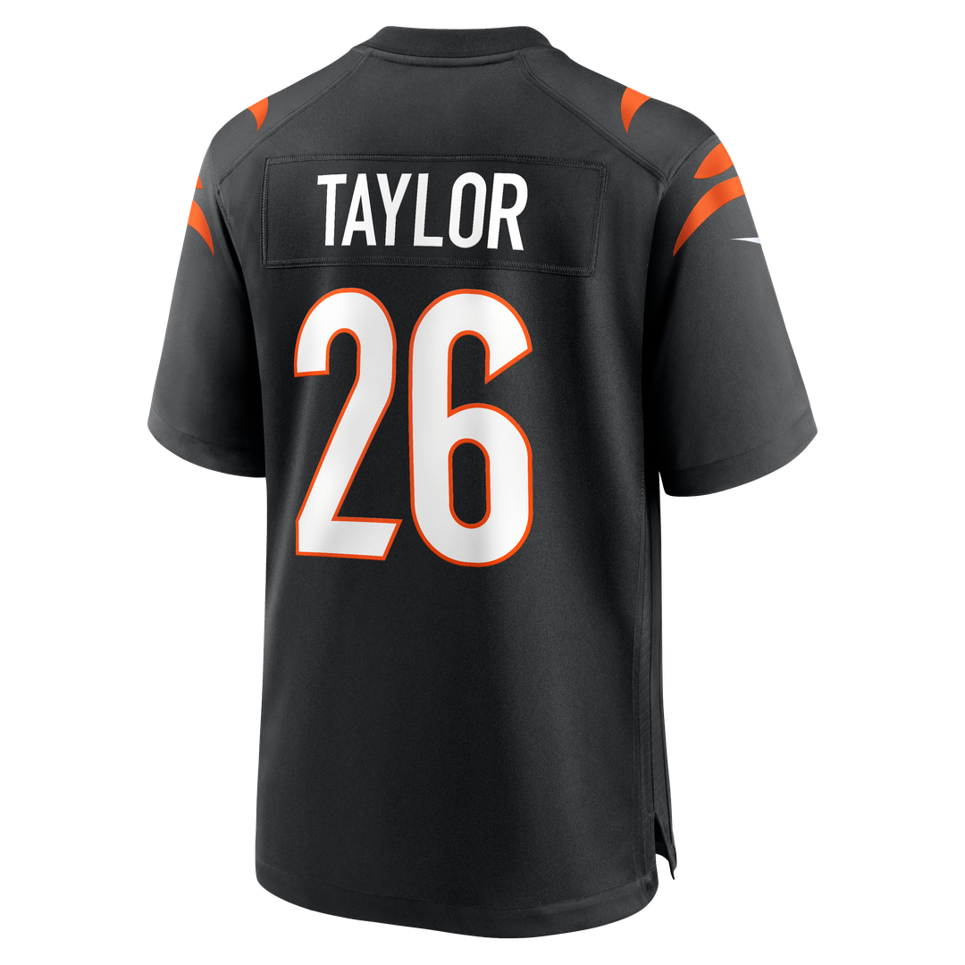 Ja'Sir Taylor Cincinnati Bengals Nike Team Game Jersey -  Black