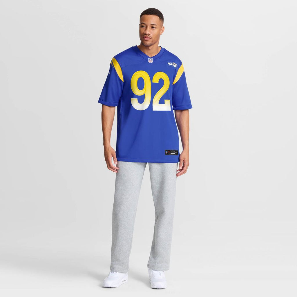 Harrison Mevis Los Angeles Rams Nike Team Game Jersey -  Royal