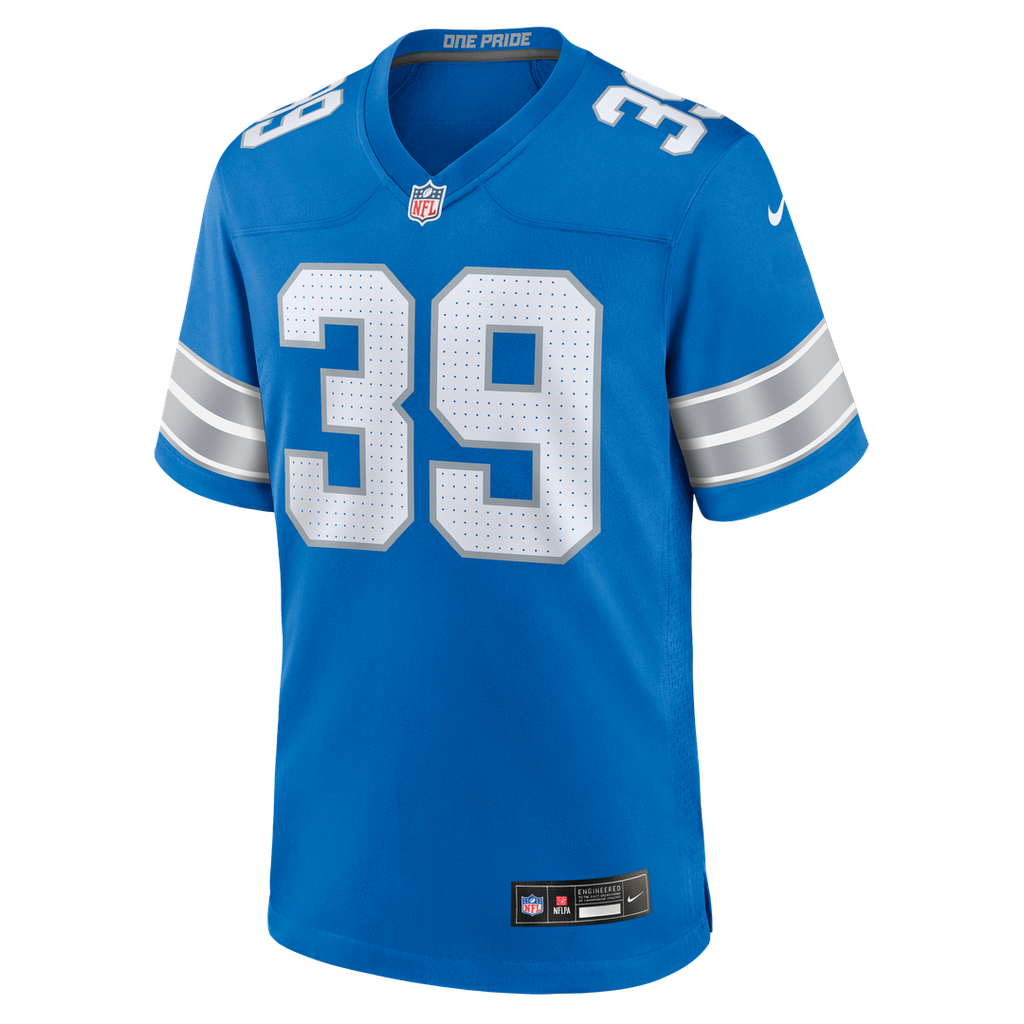 Jake Bates Detroit Lions Nike Team Game Jersey -  Blue
