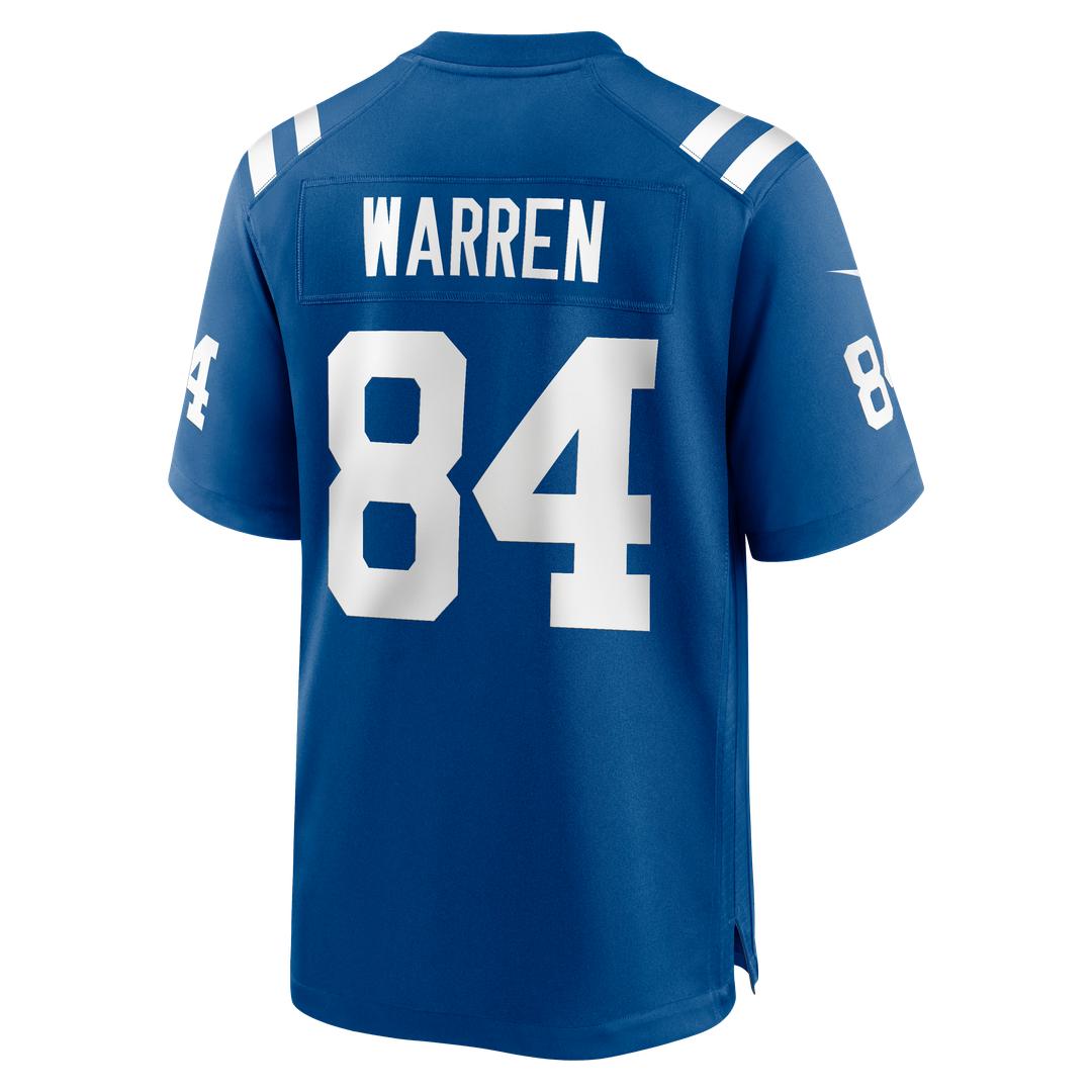Tyler Warren Indianapolis Colts Nike Team Game Jersey - Royal