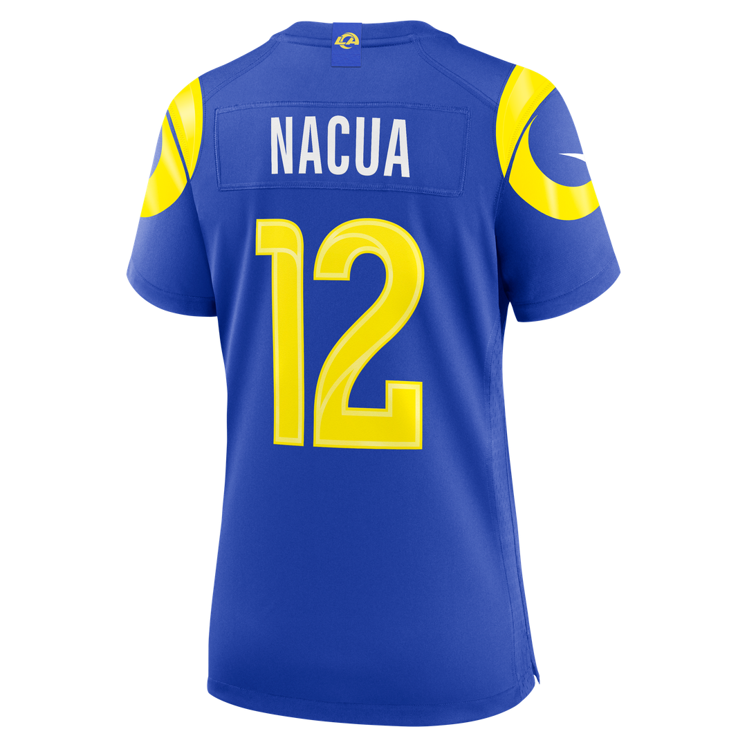 Puka Nacua Los Angeles Rams Nike Women's Game Jersey - Royal
