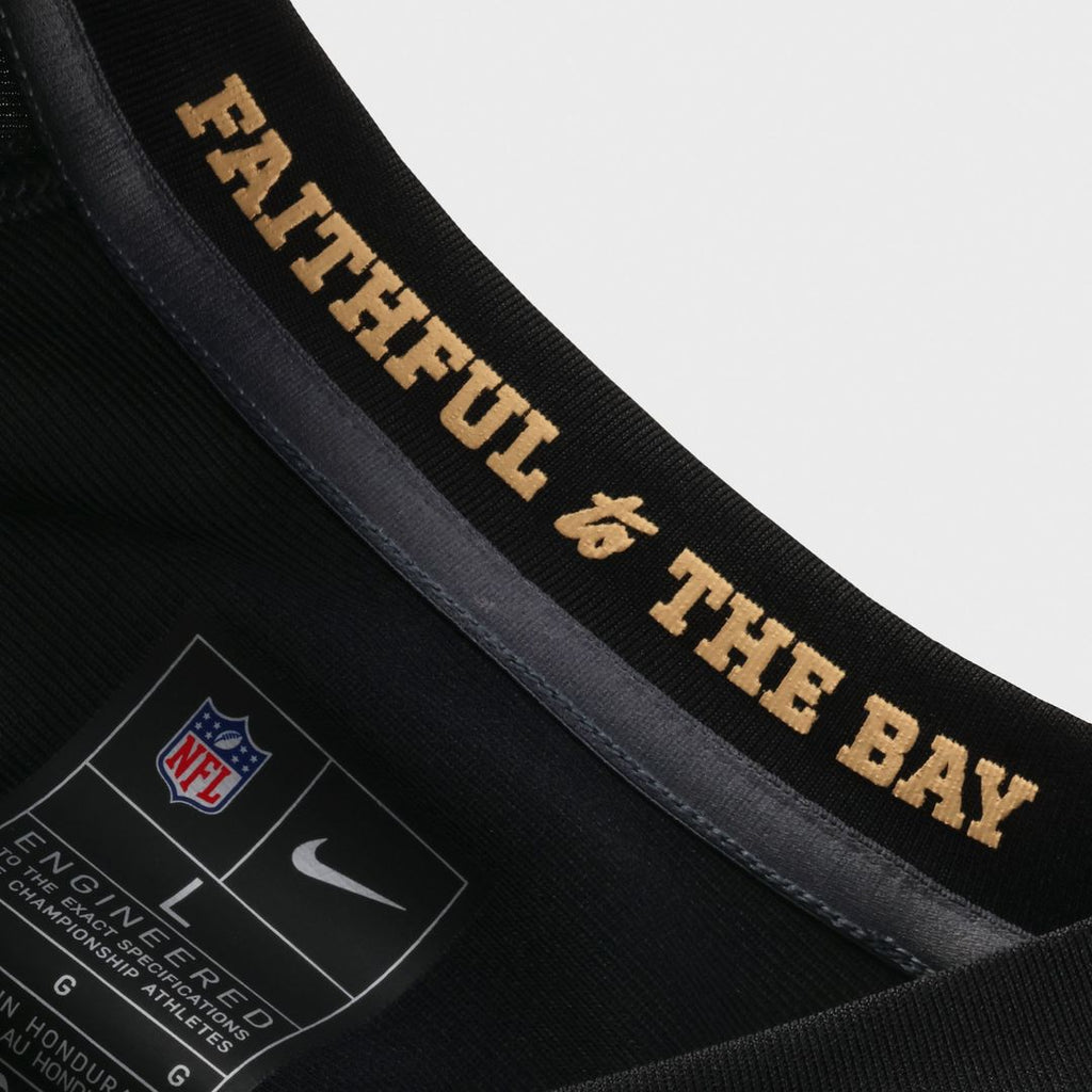 Christian McCaffrey San Francisco 49ers Nike 2025 Rivalries Collection Game Jersey - Black