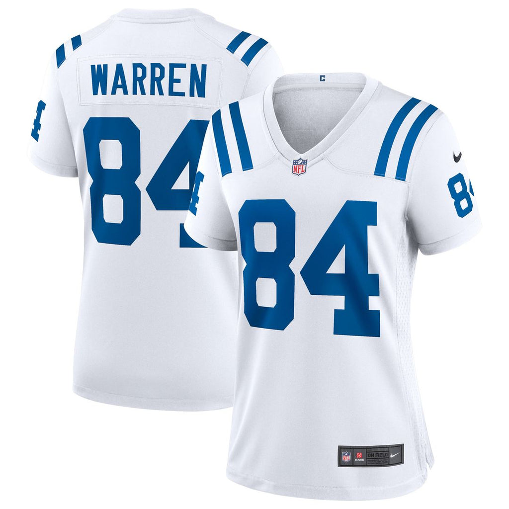 Tyler Warren Indianapolis Colts Nike Women's  Game Jersey -  White
