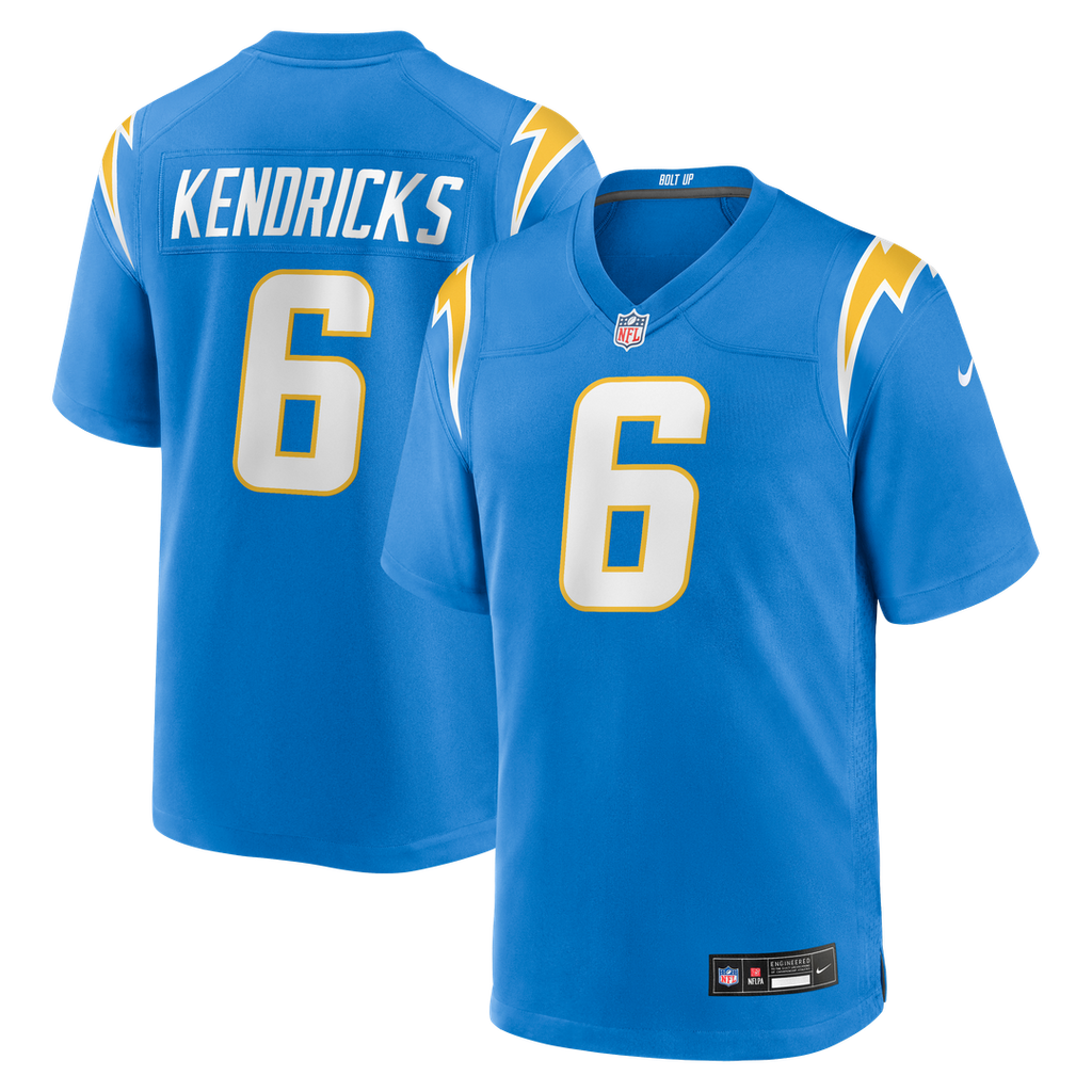Eric Kendricks Los Angeles Chargers Nike Game Player Jersey - Powder Blue