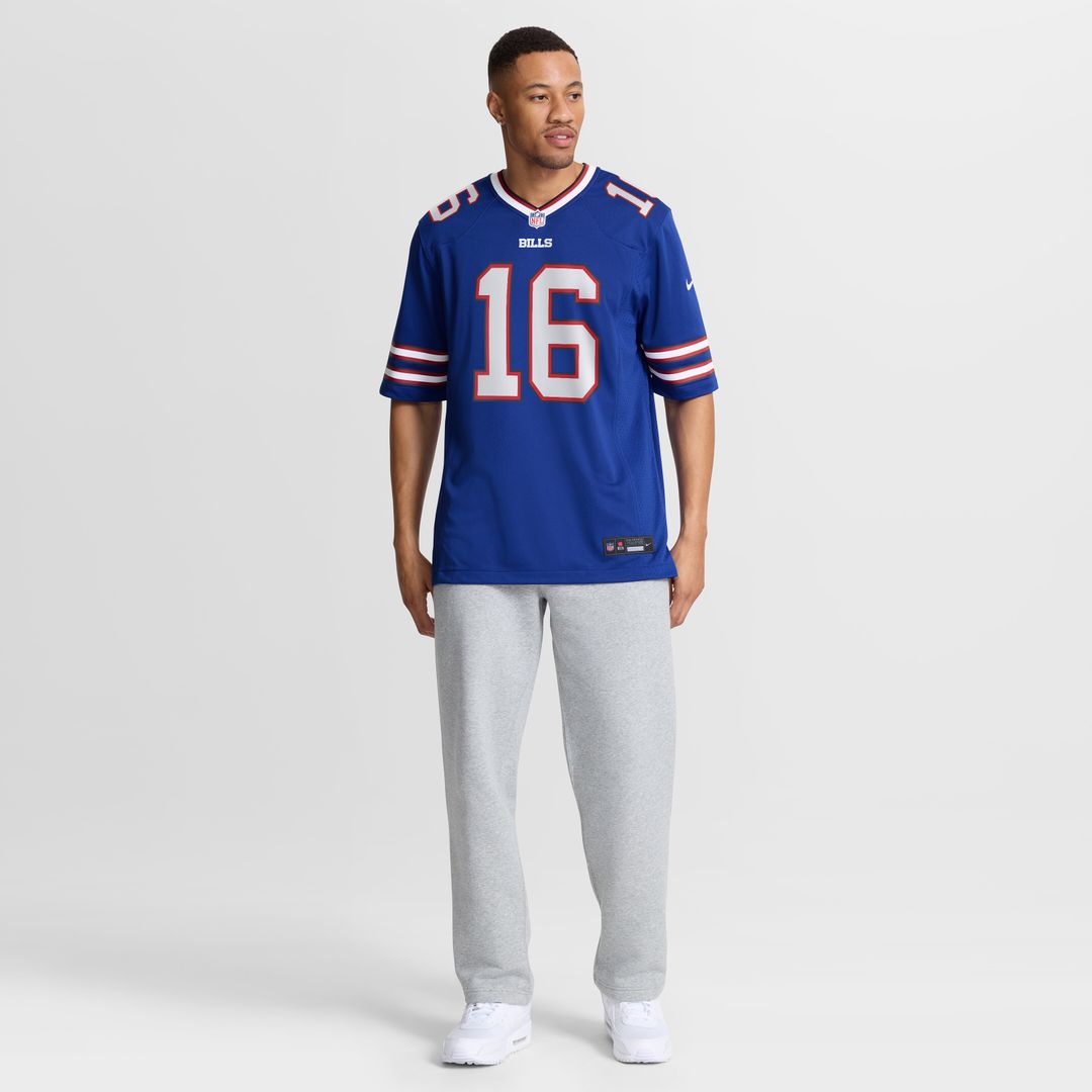 Tyler Bass Buffalo Bills Nike Team Game Jersey -  Royal