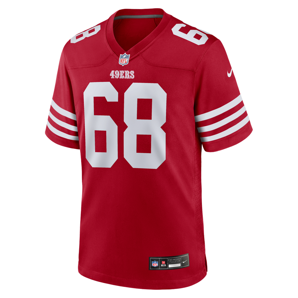 Colton McKivitz San Francisco 49ers Nike  Game Jersey -  Scarlet