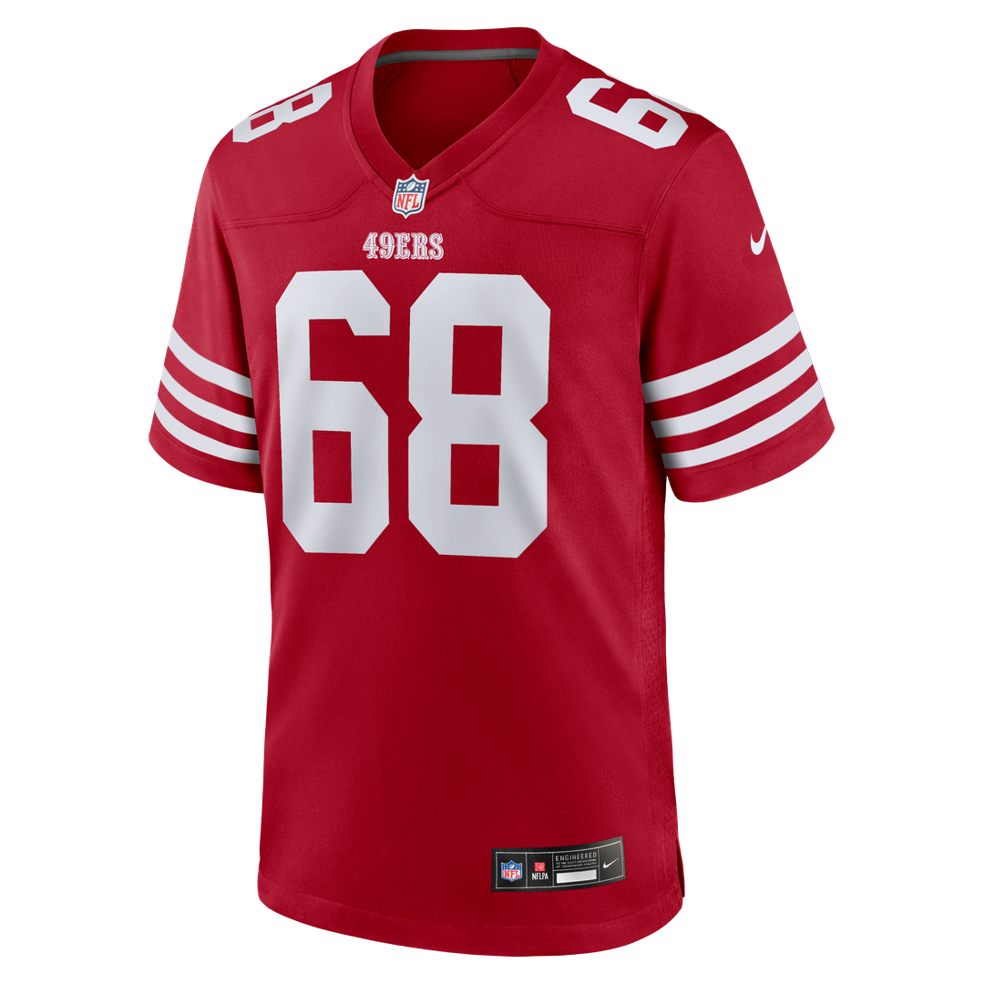 Colton McKivitz San Francisco 49ers Nike  Game Jersey -  Scarlet