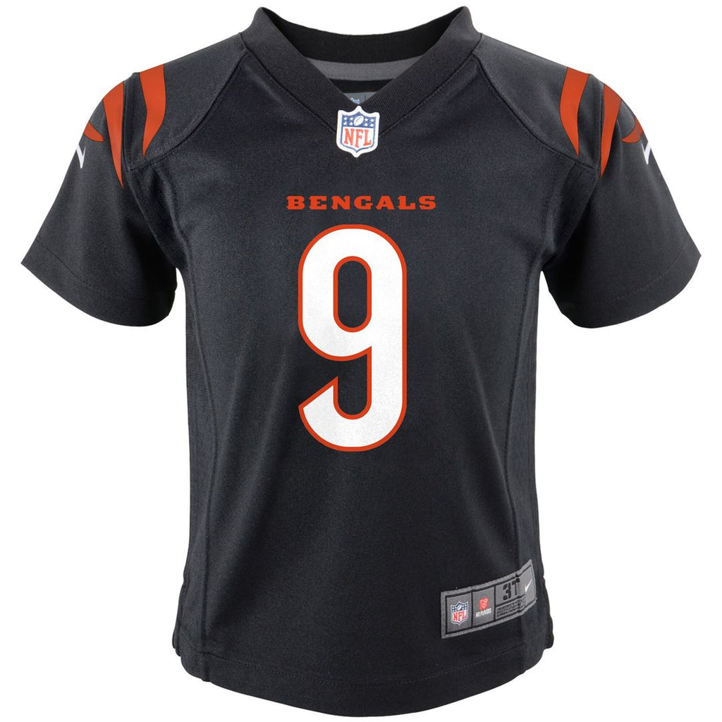 Joe Burrow Cincinnati Bengals Nike Preschool Game Jersey - Black