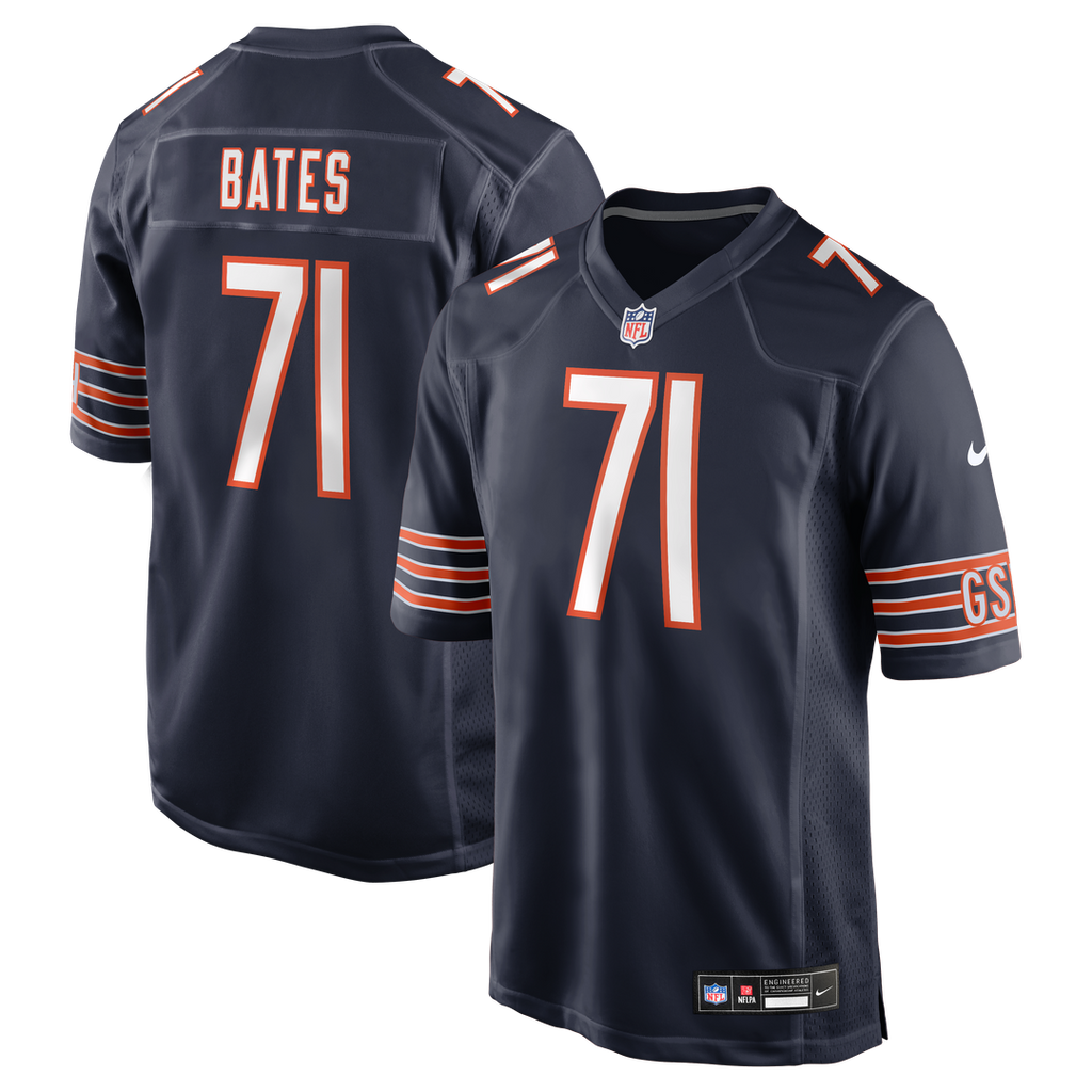 Ryan Bates Chicago Bears Nike  Game Jersey -  Navy