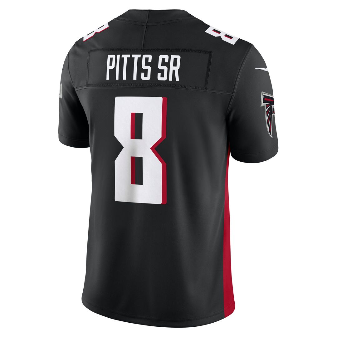 Kyle Pitts Sr. Atlanta Falcons Nike Vapor F.U.S.E. Limited Jersey - Black