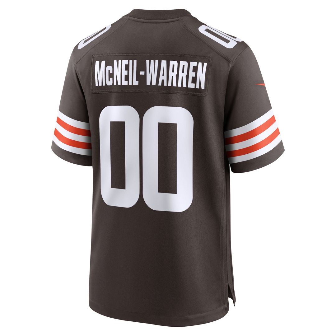 Emmanuel McNeil-Warren Cleveland Browns Nike Game Jersey - Brown
