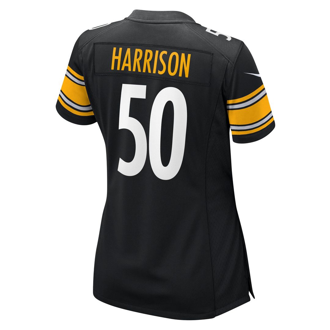 Malik Harrison Pittsburgh Steelers Nike Women's Team Game Jersey -  Black