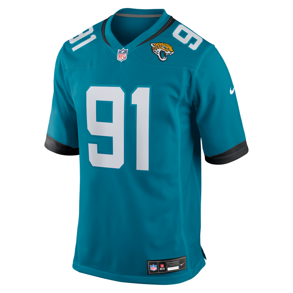 Arik Armstead Jacksonville Jaguars Nike Team Game Jersey -  Teal