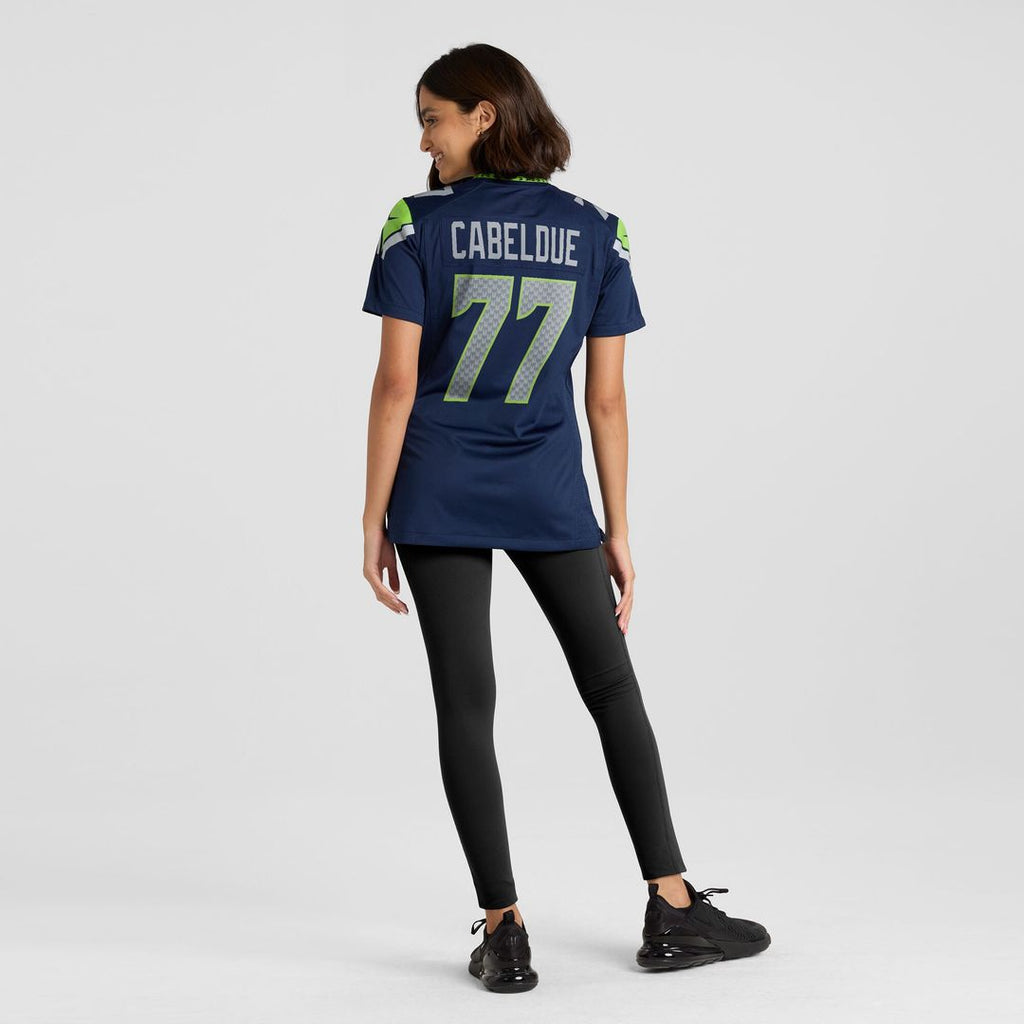 Bryce Cabeldue Seattle Seahawks Nike Women's Team Game Jersey -  College Navy