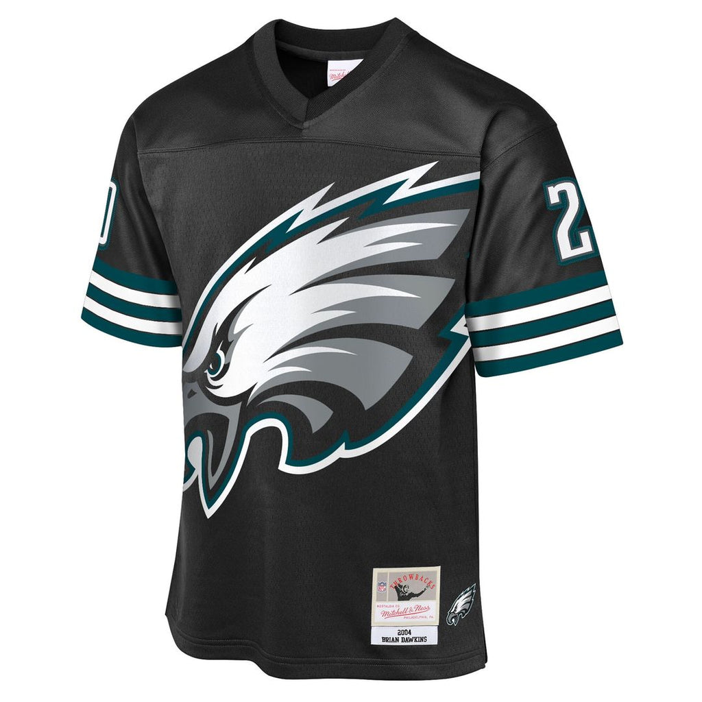 Brian Dawkins Philadelphia Eagles Mitchell & Ness Youth 2004 Throwback Fashion Jersey - Black
