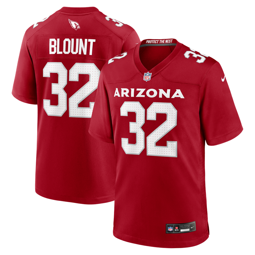 Joey Blount Arizona Cardinals Nike  Game Jersey -  Cardinal
