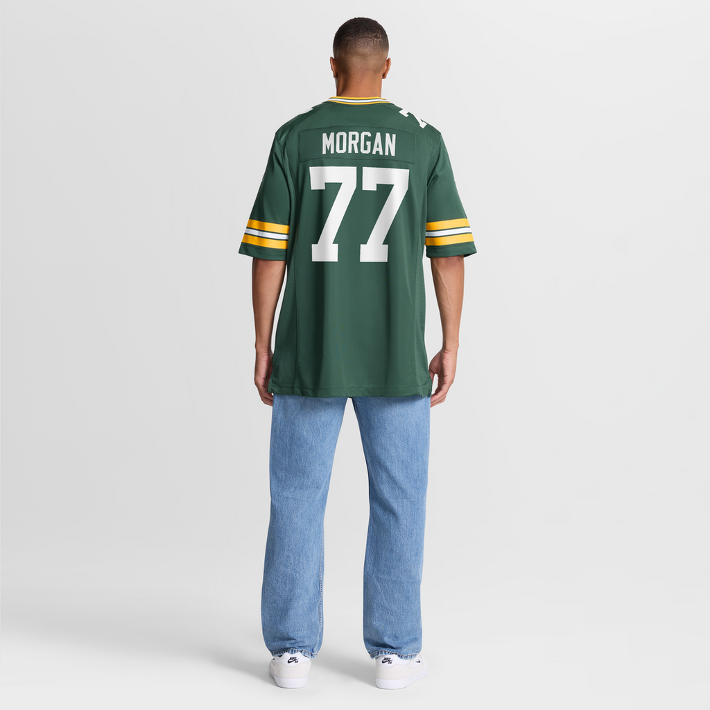 Jordan Morgan Green Bay Packers Nike  Player Game Jersey - Green