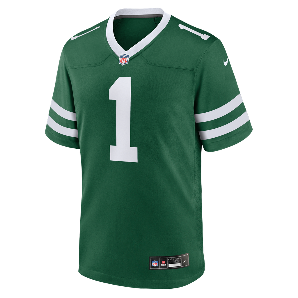 David Bailey New York Jets Nike Alternate Game Player Jersey - Legacy Black