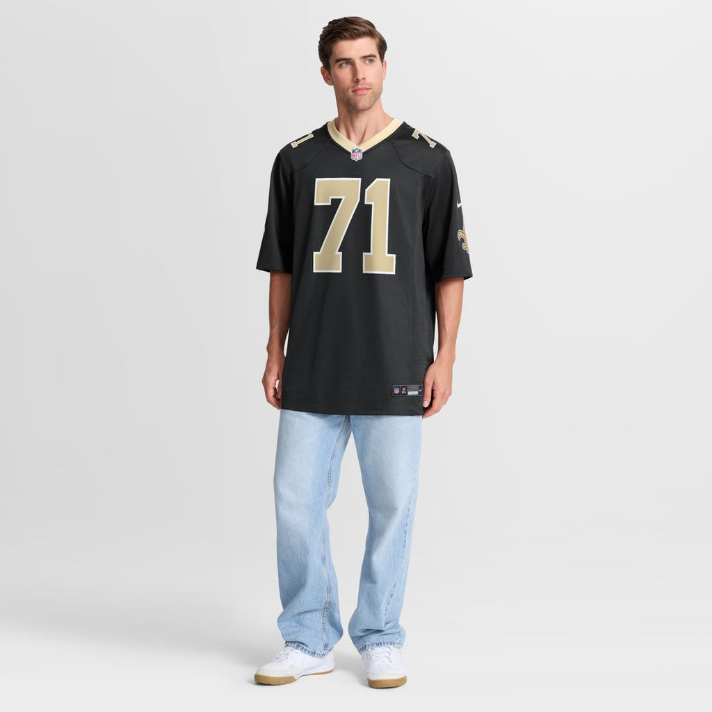 Kelvin Banks Jr. New Orleans Saints Nike Game Player Jersey - Black