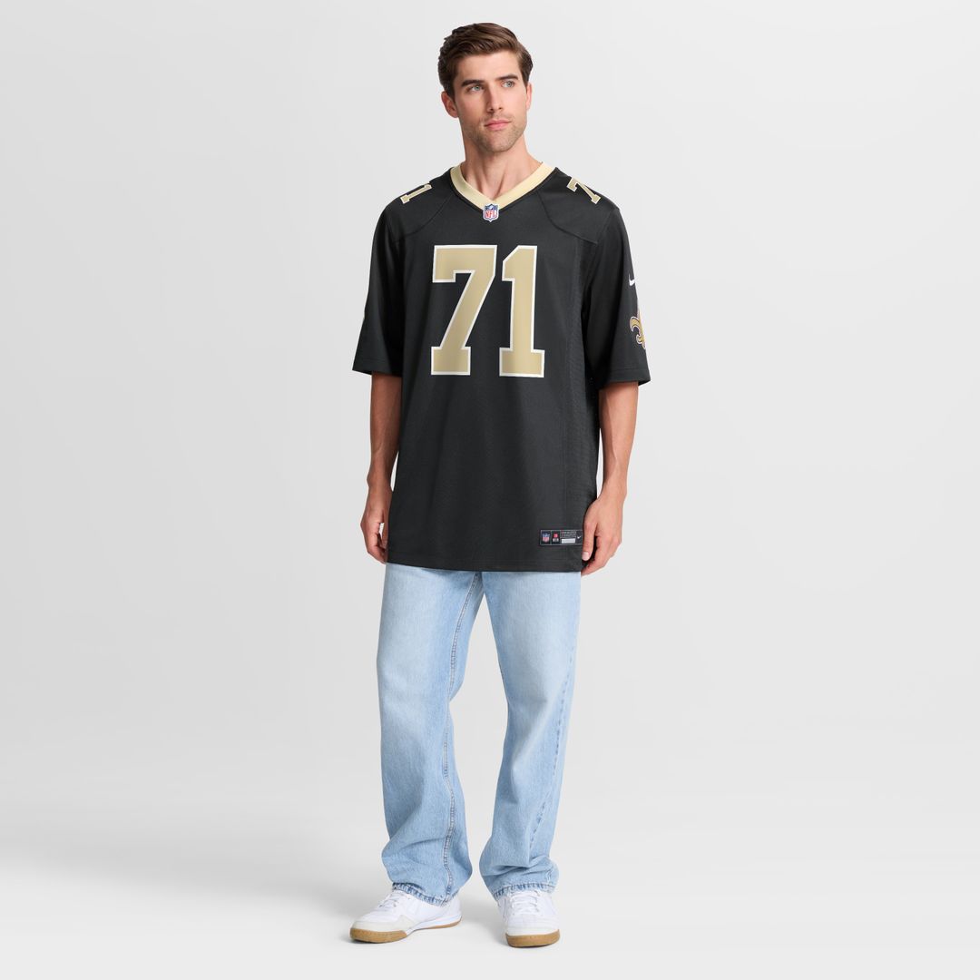 Kelvin Banks Jr. New Orleans Saints Nike Game Player Jersey - Black
