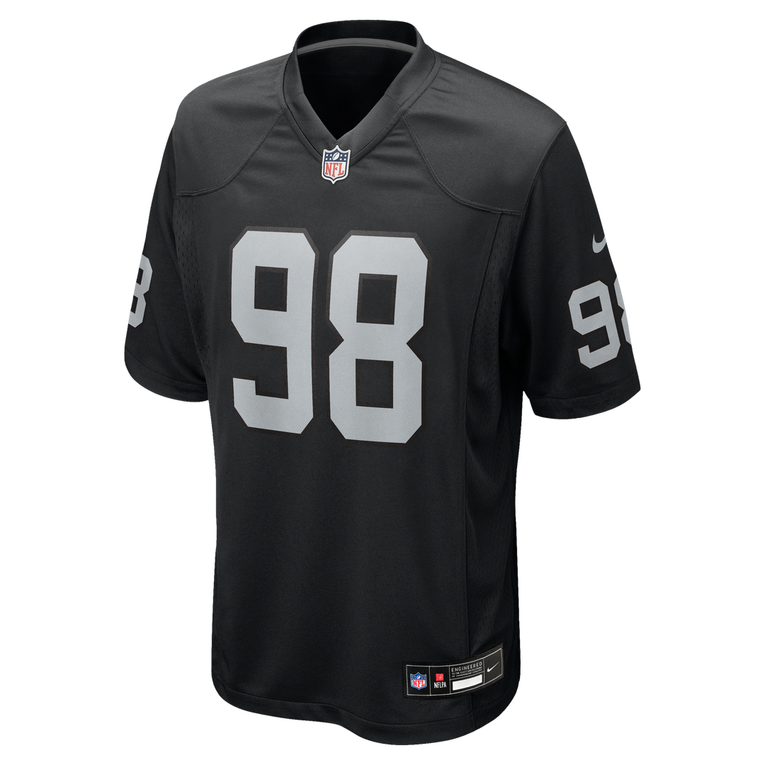 Maxx Crosby Las Vegas Raiders Nike Game Jersey - Black