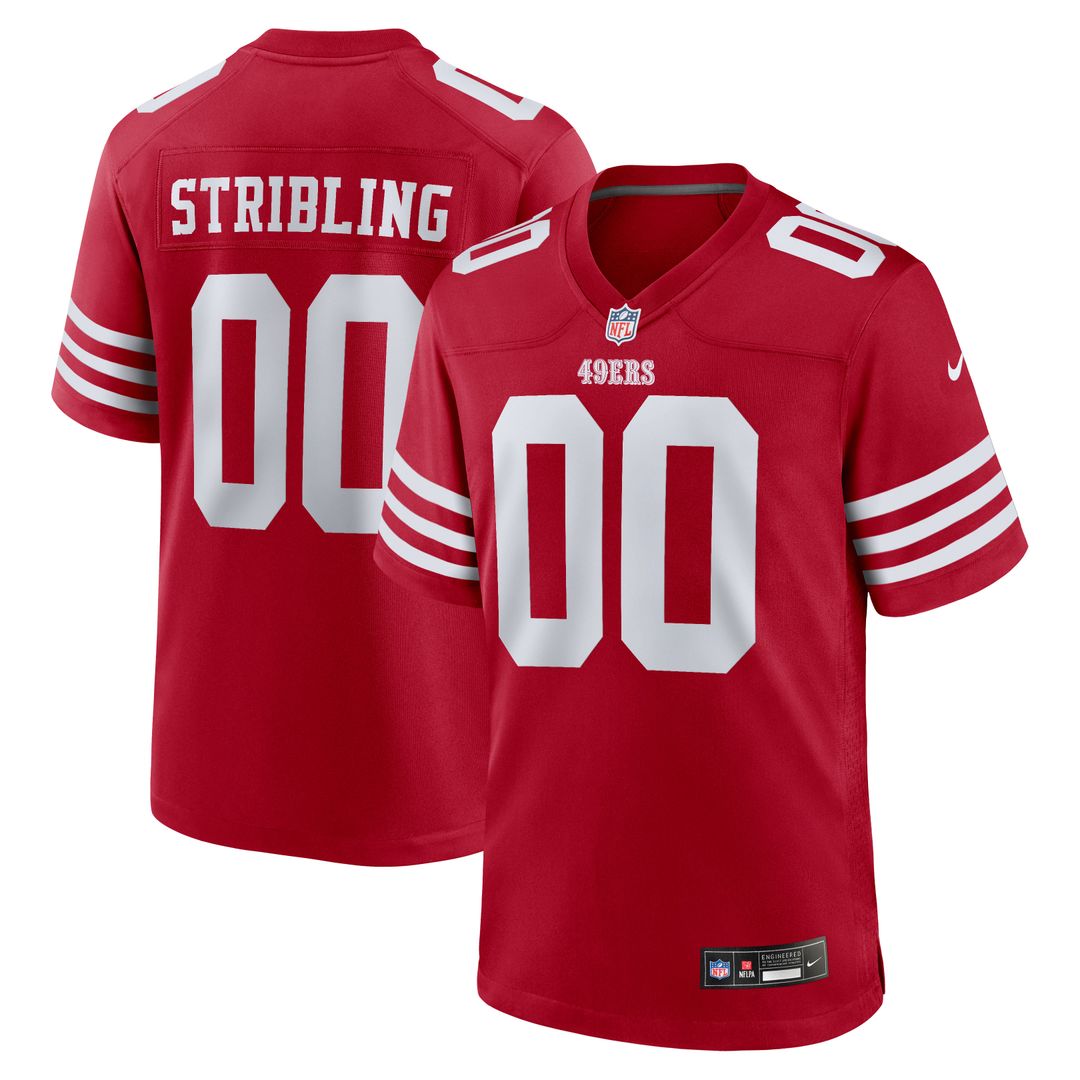 De'Zhaun Stribling San Francisco 49ers Nike Game Jersey - Scarlet