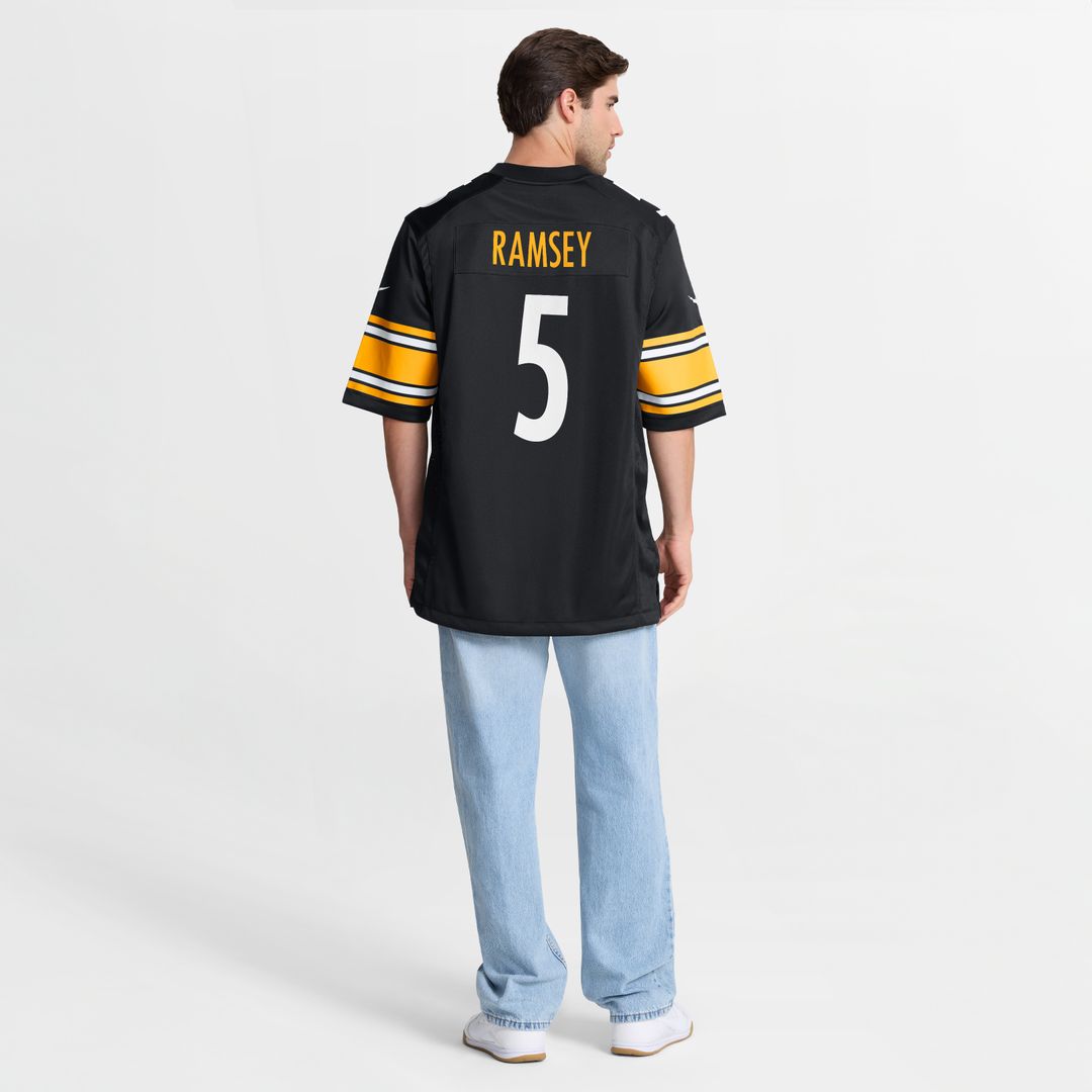 Jalen Ramsey Pittsburgh Steelers Nike Team Game Jersey -  Black