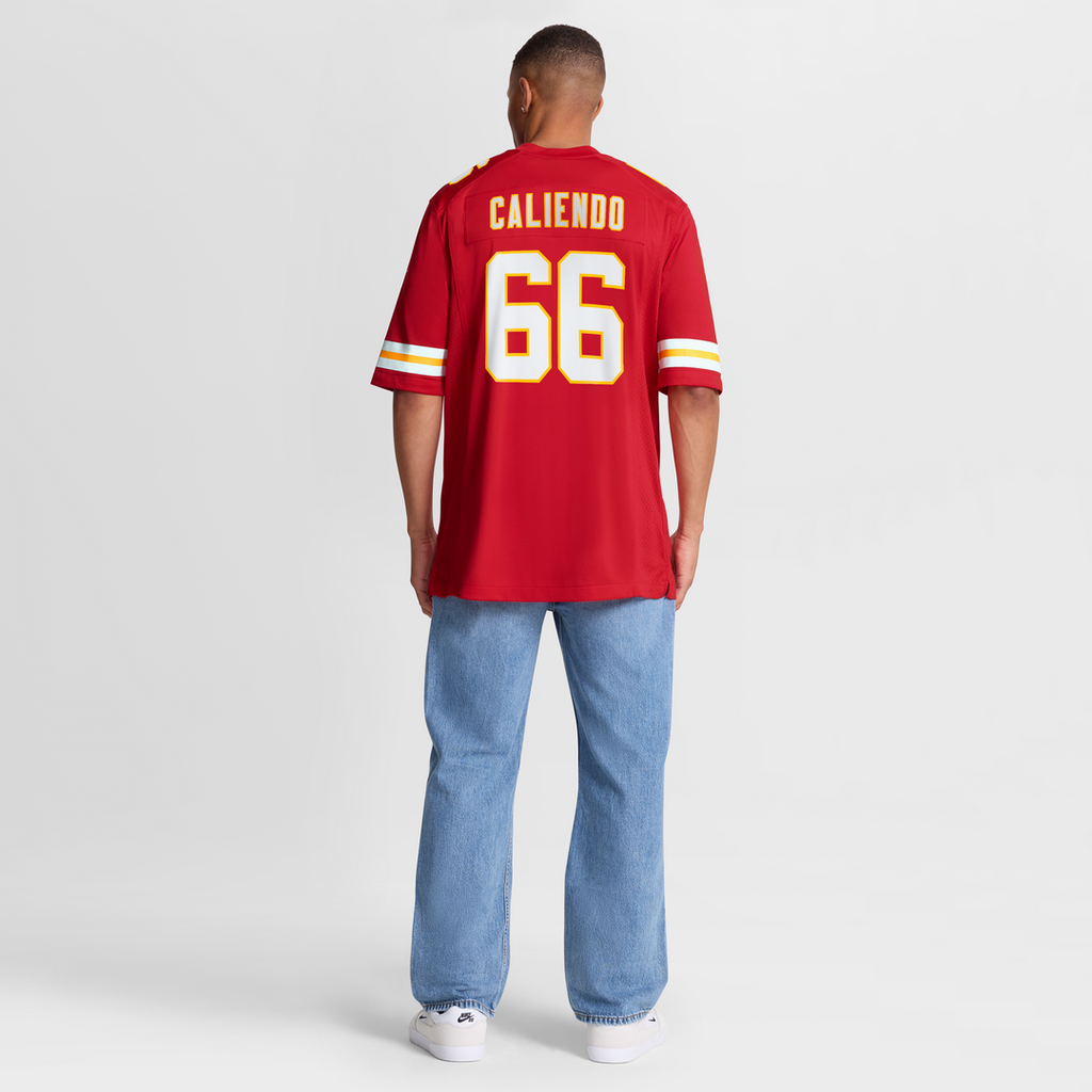 Mike Caliendo Kansas City Chiefs Nike Game Player Jersey - Red