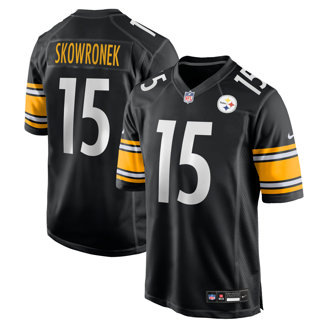 Ben Skowronek Pittsburgh Steelers Nike Team Game Jersey -  Black