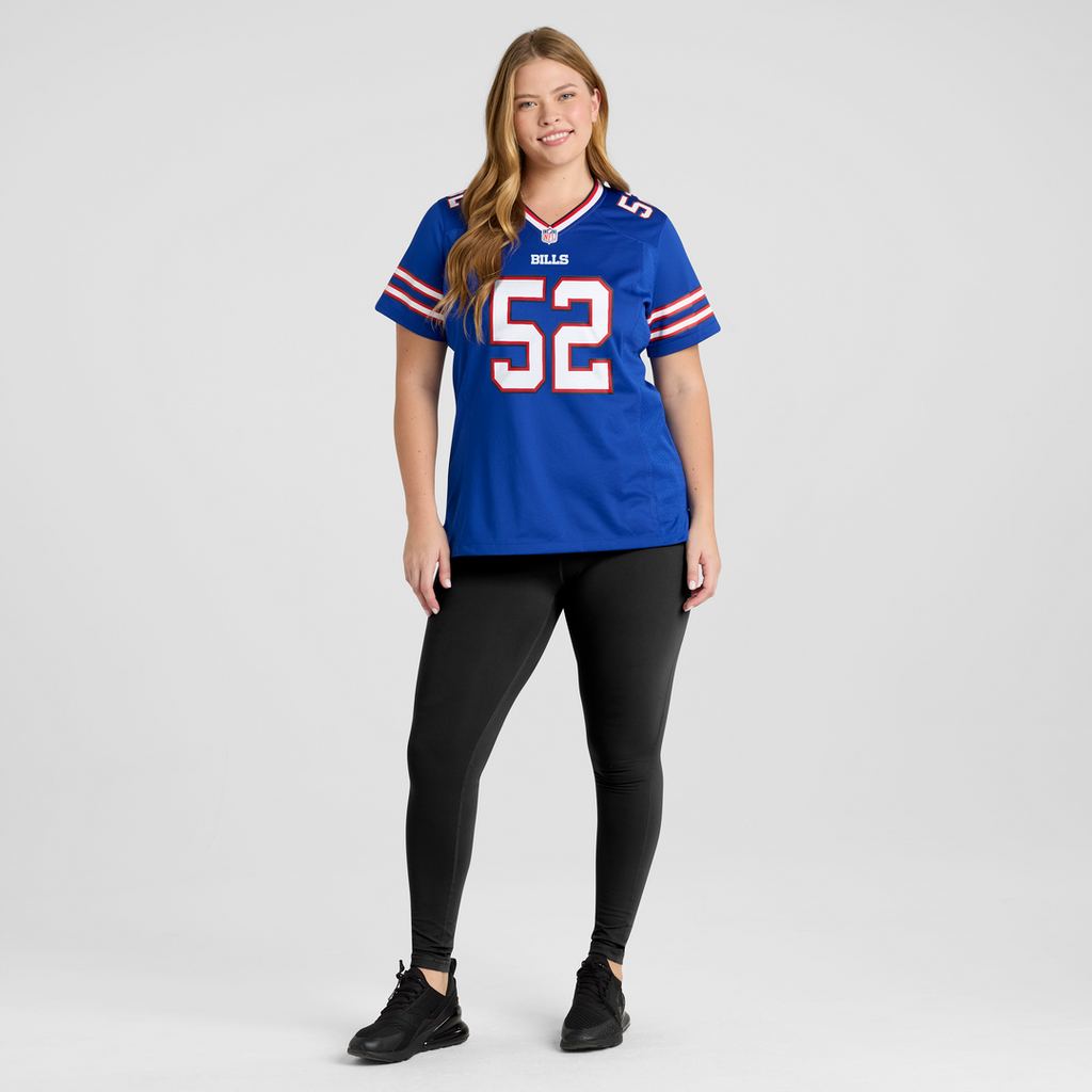 Kaleb Elarms-Orr Buffalo Bills Nike Women's Team Game Jersey -  Royal