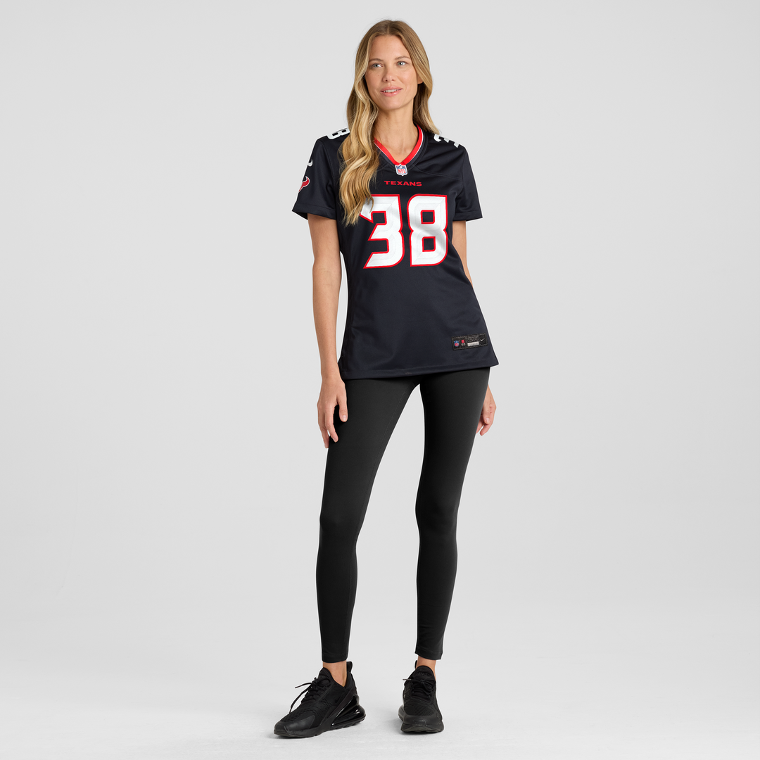 Kai Kroeger Houston Texans Nike Women's Team Game Jersey -  Navy