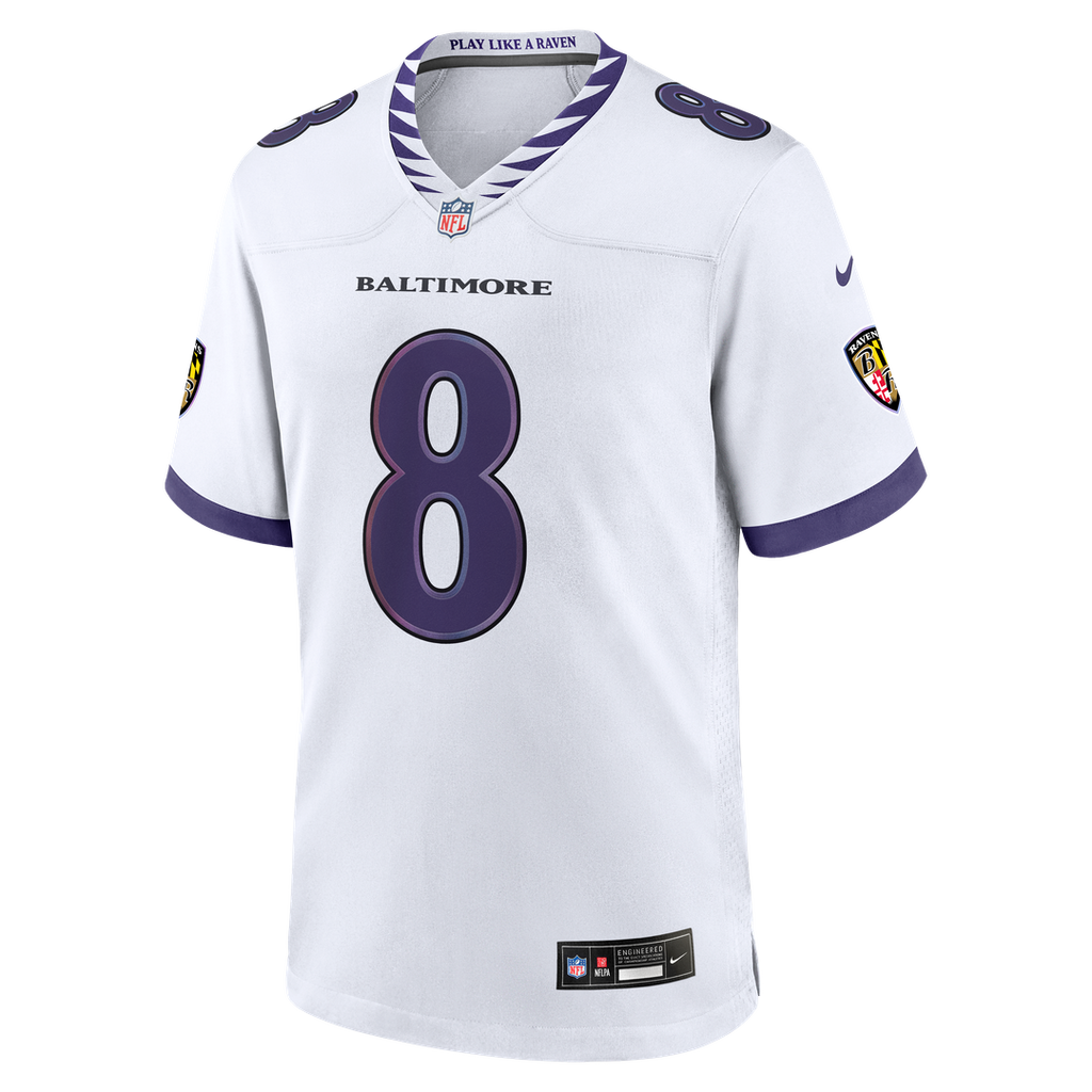 Lamar Jackson Baltimore Ravens Nike Alternate Game Jersey - Black