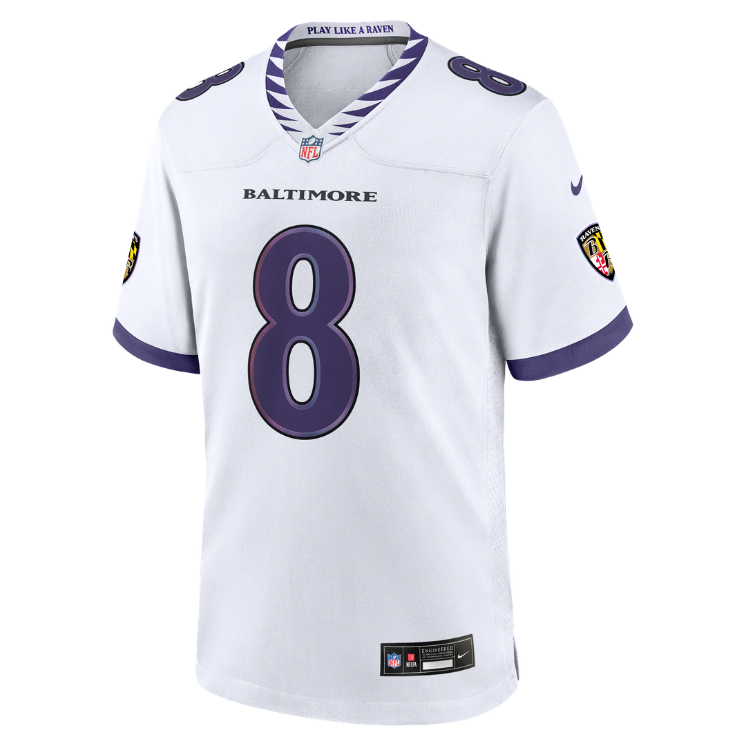 Lamar Jackson Baltimore Ravens Nike Alternate Game Jersey - Black