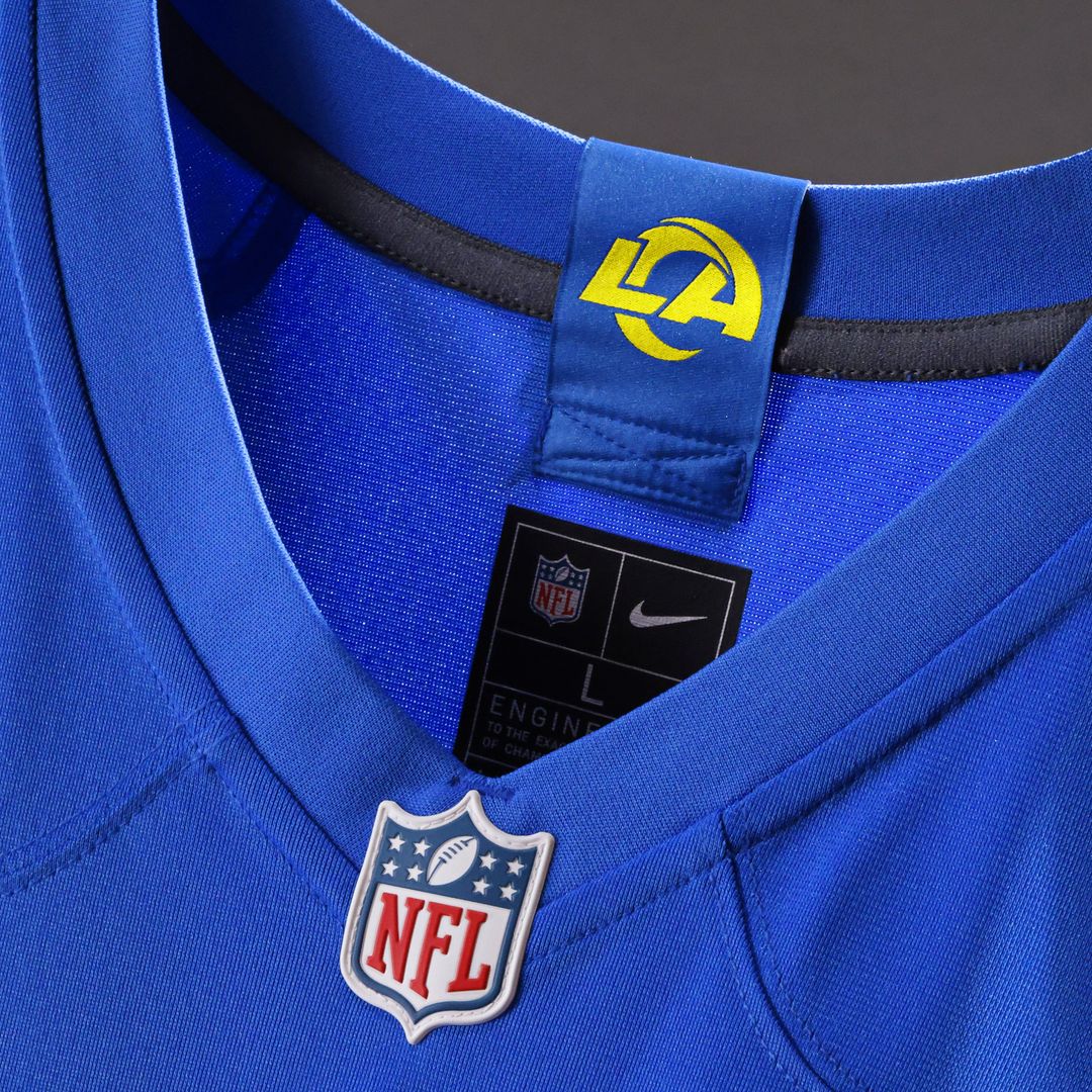 Puka Nacua Los Angeles Rams Nike Team Game Player Jersey - Royal