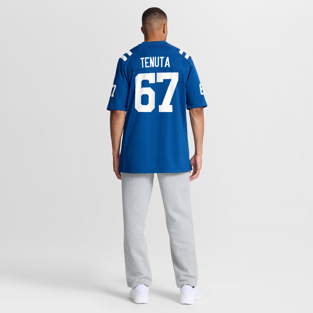 Luke Tenuta Indianapolis Colts Nike Team Game Jersey -  Royal