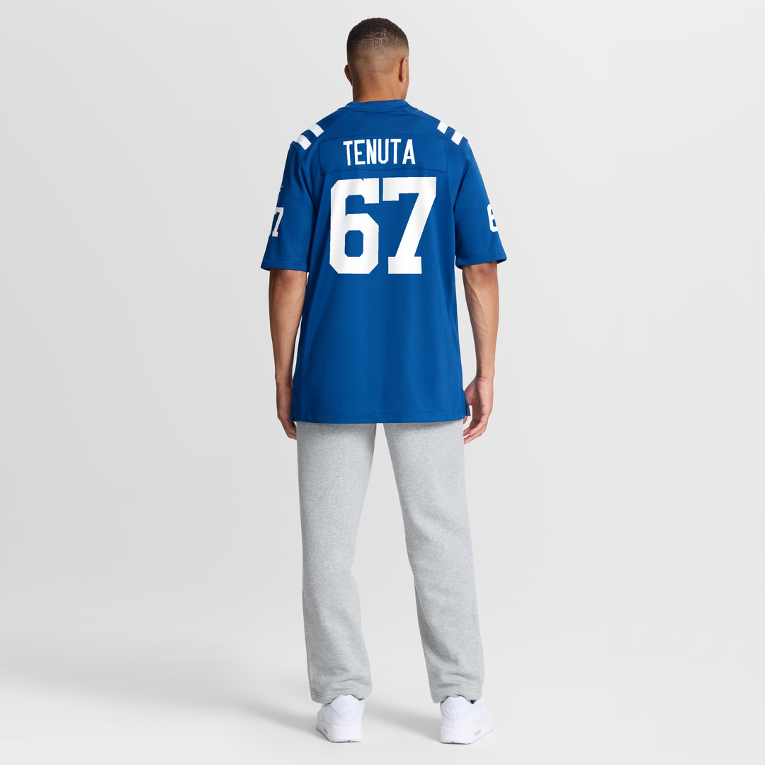Luke Tenuta Indianapolis Colts Nike Team Game Jersey -  Royal
