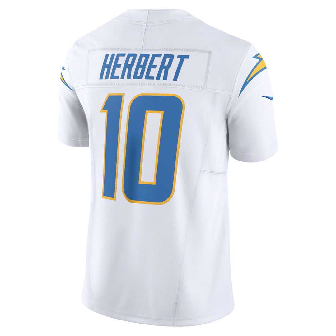 Justin Herbert Los Angeles Chargers Nike Vapor F.U.S.E. Limited Jersey - Powder Blue