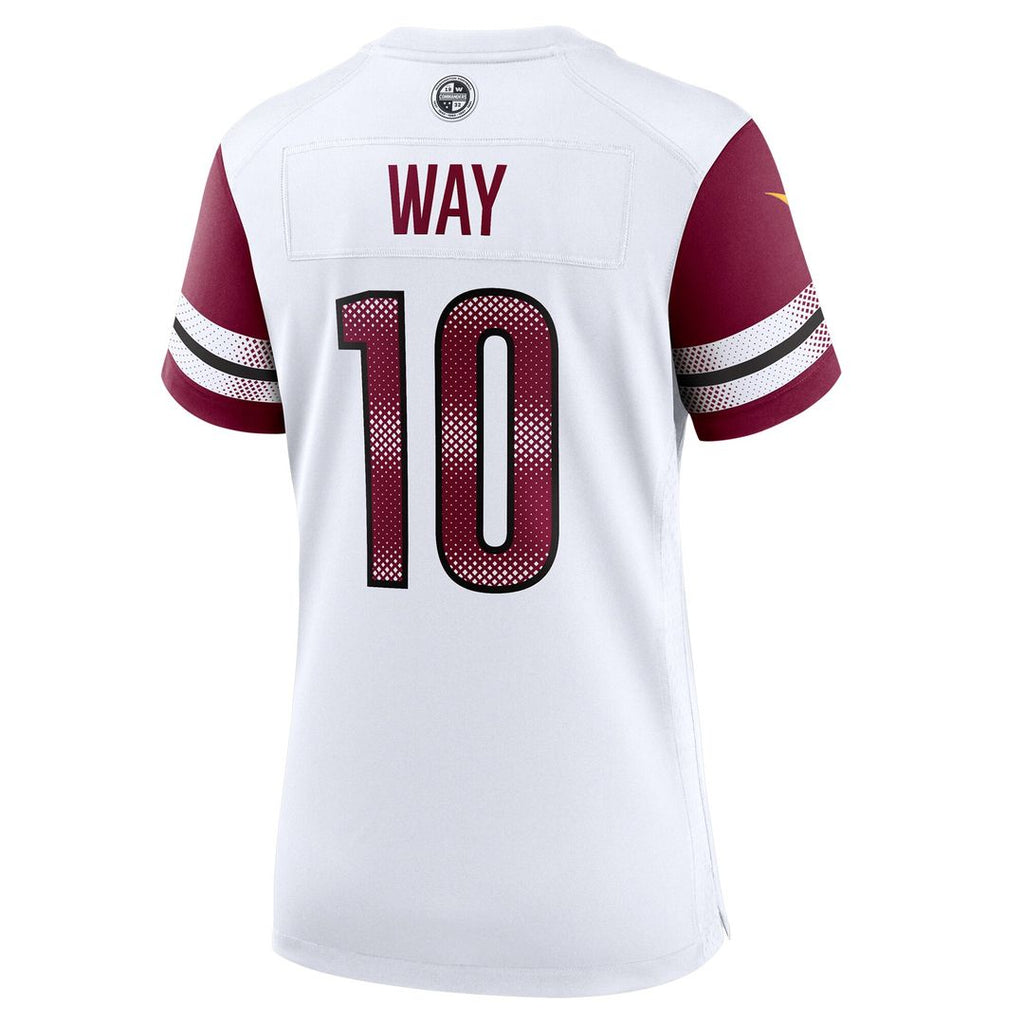 Tress Way Washington Commanders Nike Women's Team Game Jersey -  Burgundy