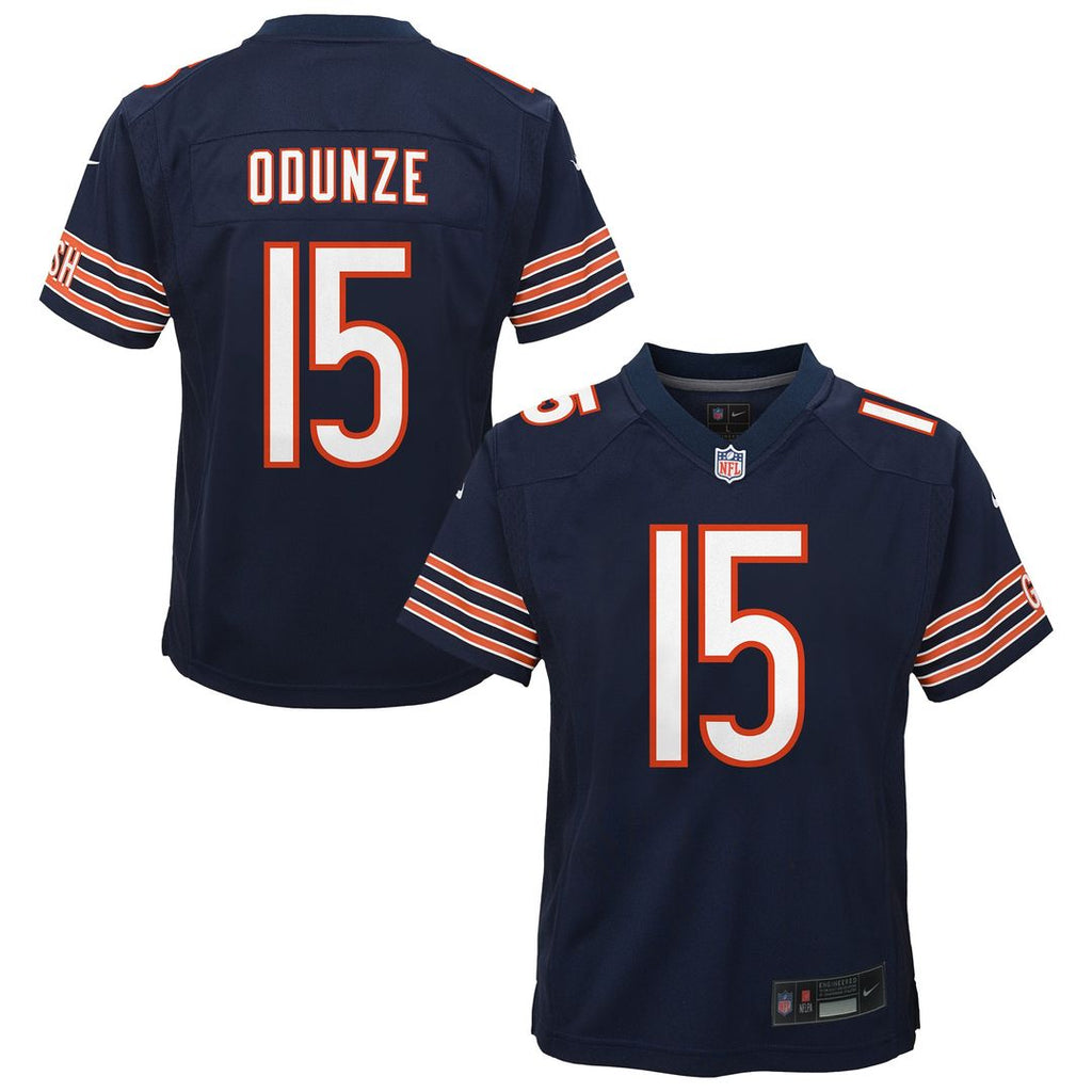 Rome Odunze Chicago Bears Nike Youth Game Jersey - Navy